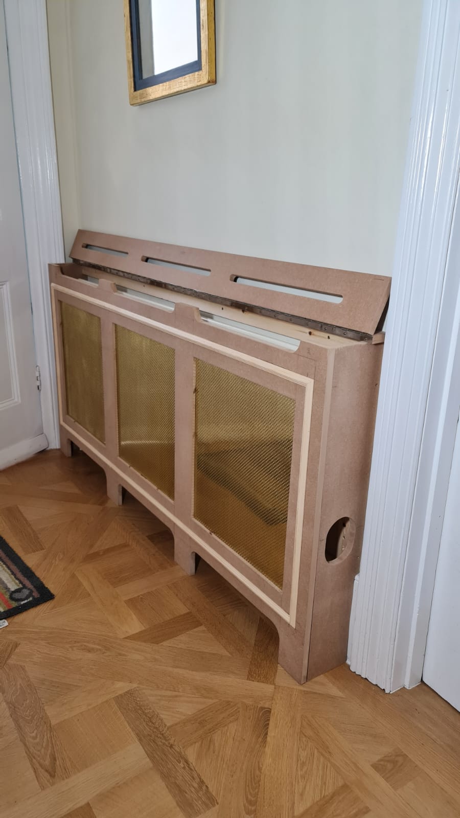 Custom Built Radiator Cover Custom Radiator Covers - Wood Fairy Carpenter & Cabinet Makers